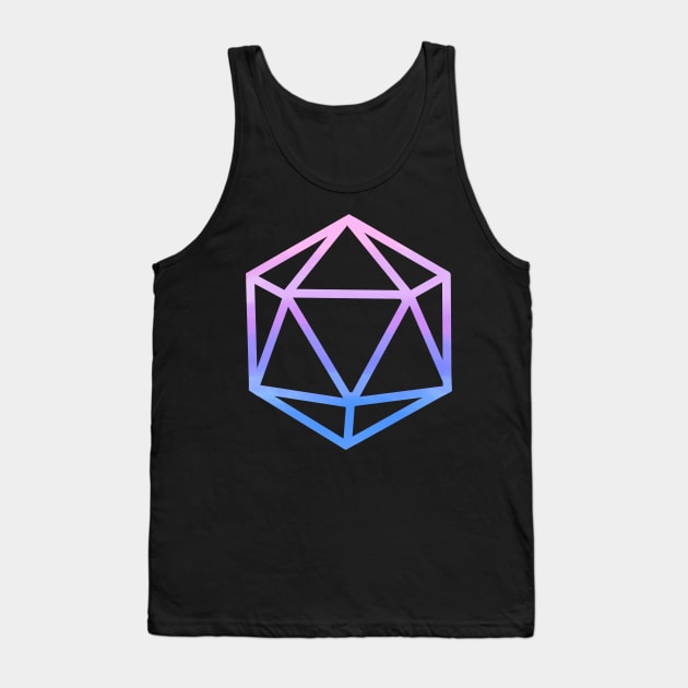 Bisexual Bard: DnD pride Tank Top by TheDoodlemancer